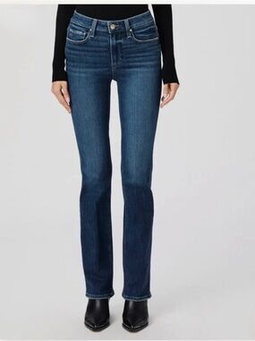 Paige $248 Manhattan Bootcut Jeans Size 28